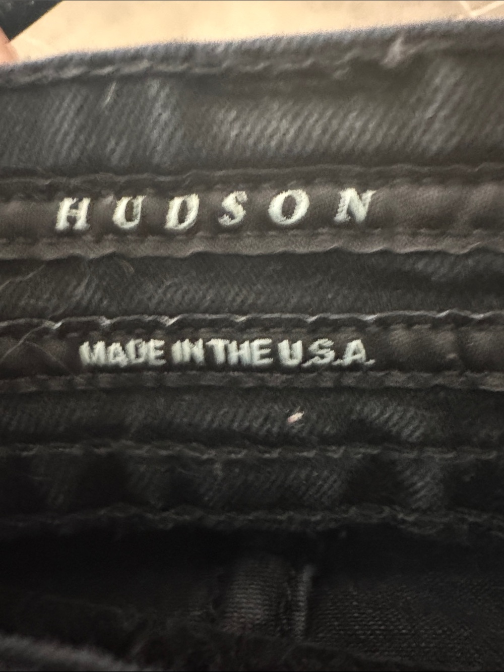 Hudson Jeans Black High-Rise Flare Denim - Picture 3 of 7